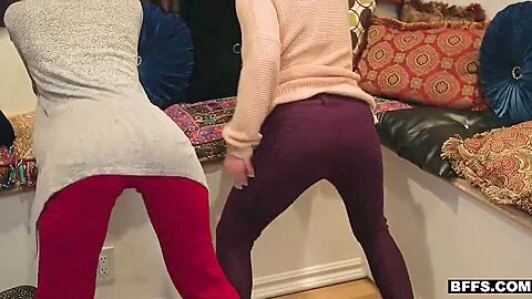 Audrey Charlize, Sophia Leone And Monica Sage - Three Young Muslim Babes Are Getting A Little Too Curious About Cock