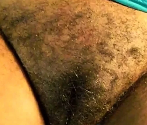 Black Amateur Milf's Hairy Pussy