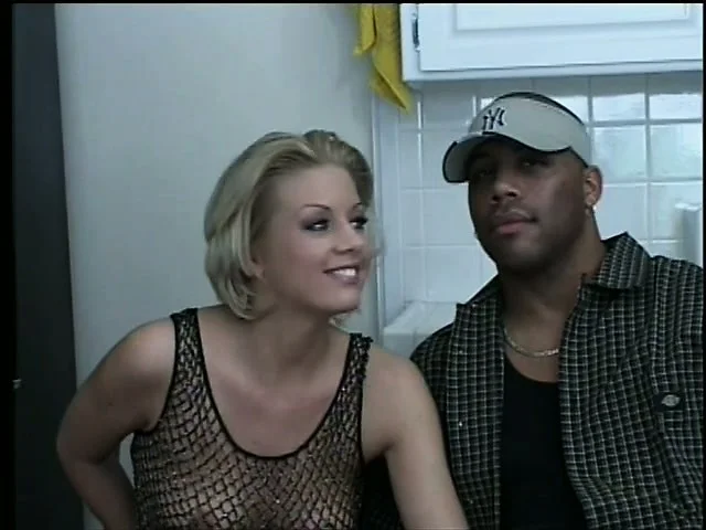 Her tight blonde body is begging to be savaged by a black cock