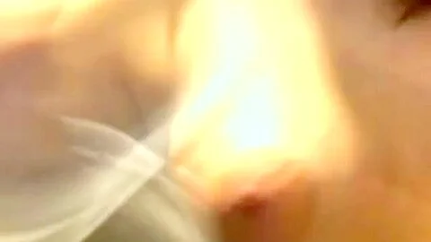 Puffy nipples and squirting pussy