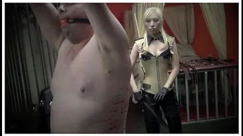 Cruel whipping and punishment by sadistic asian mistress