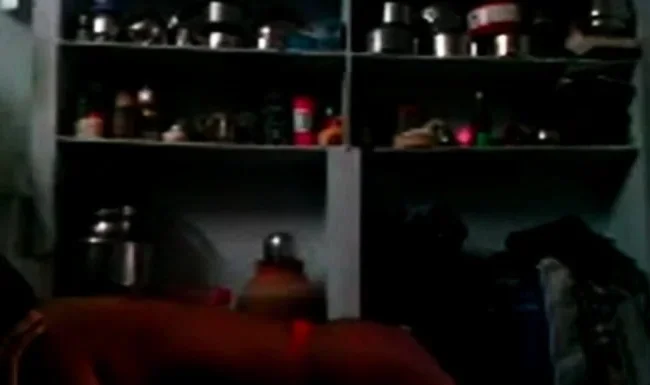 Desi guy fucking another women in the kitchen vdo