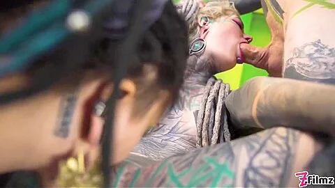 Alternative Teen Threesome With Anal Gapes And Facial Cumshot - ZFilmzOriginals
