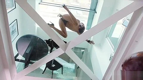 Black boss fuck redhead prostitute anal till she gapes