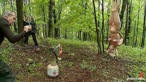 The Dig: The Conclusion. A Bdsm Horror Feature Filmout Door Bondage At Its Best - HogTied
