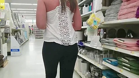 MILF Public Nudity at The Walmart - Big Tits and Public Masturbation