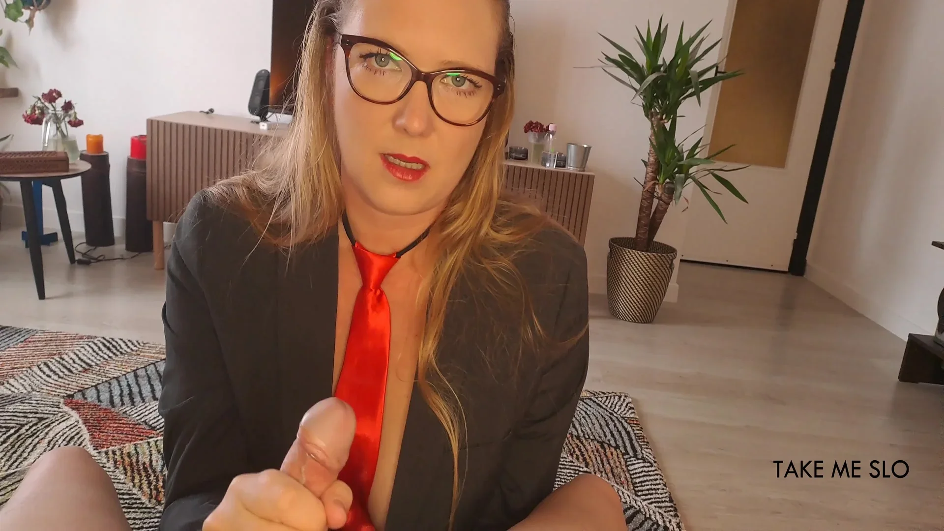 Youre In Detention Again? Teacher Ana Jerks You Off - Take Me Slo