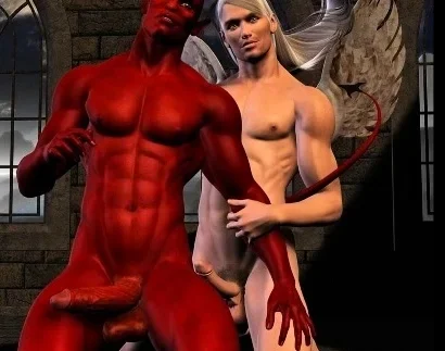 3D Muscle Males Like Big Dicks