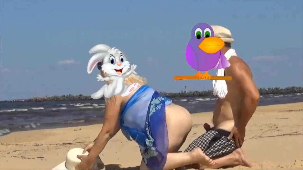 On The Beach Fucked Mature Step mom In The Ass