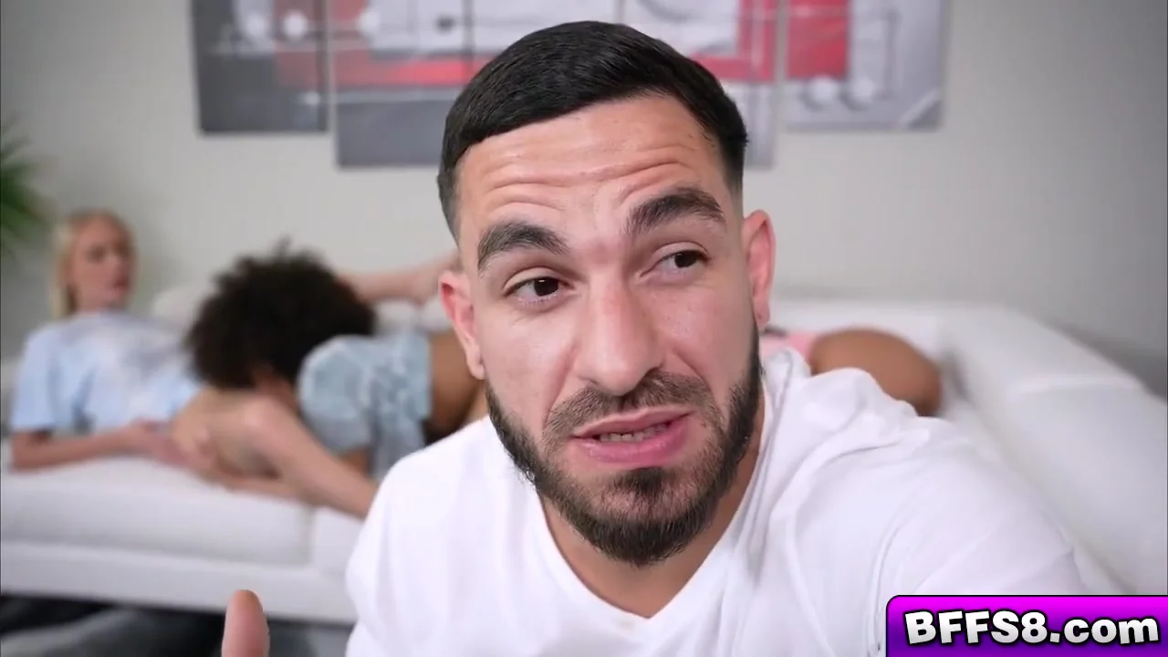Lucky Neighbor Joins The Hot teens 18+ Party With Camila Cortez, Nina Diaz And Braylin Bailey