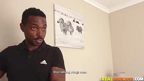 Cheating African Babe Gets Busted while Fucking Stepcousin