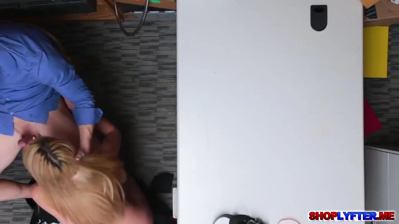 Blonde Shoplifter Babe Alexa Slammed By A Big Cock
