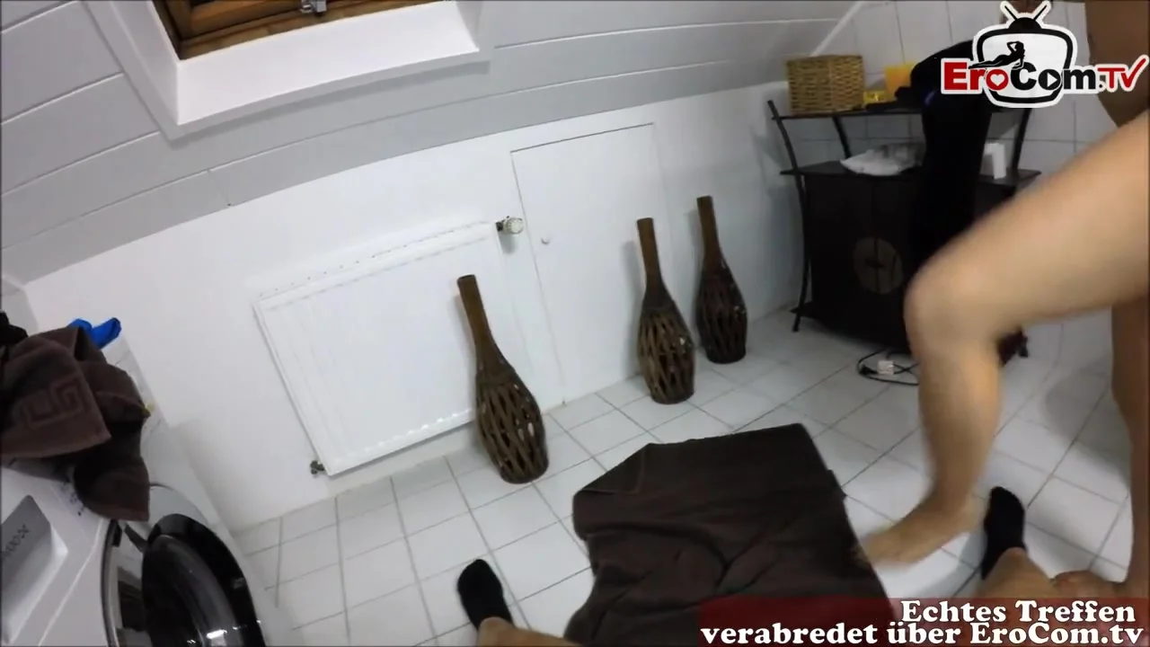 German big natural tits bitch piss in mouth and blowjob pov