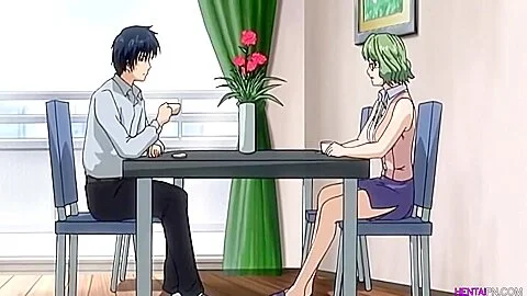 Hot public buttplug and tumble DP Hentai