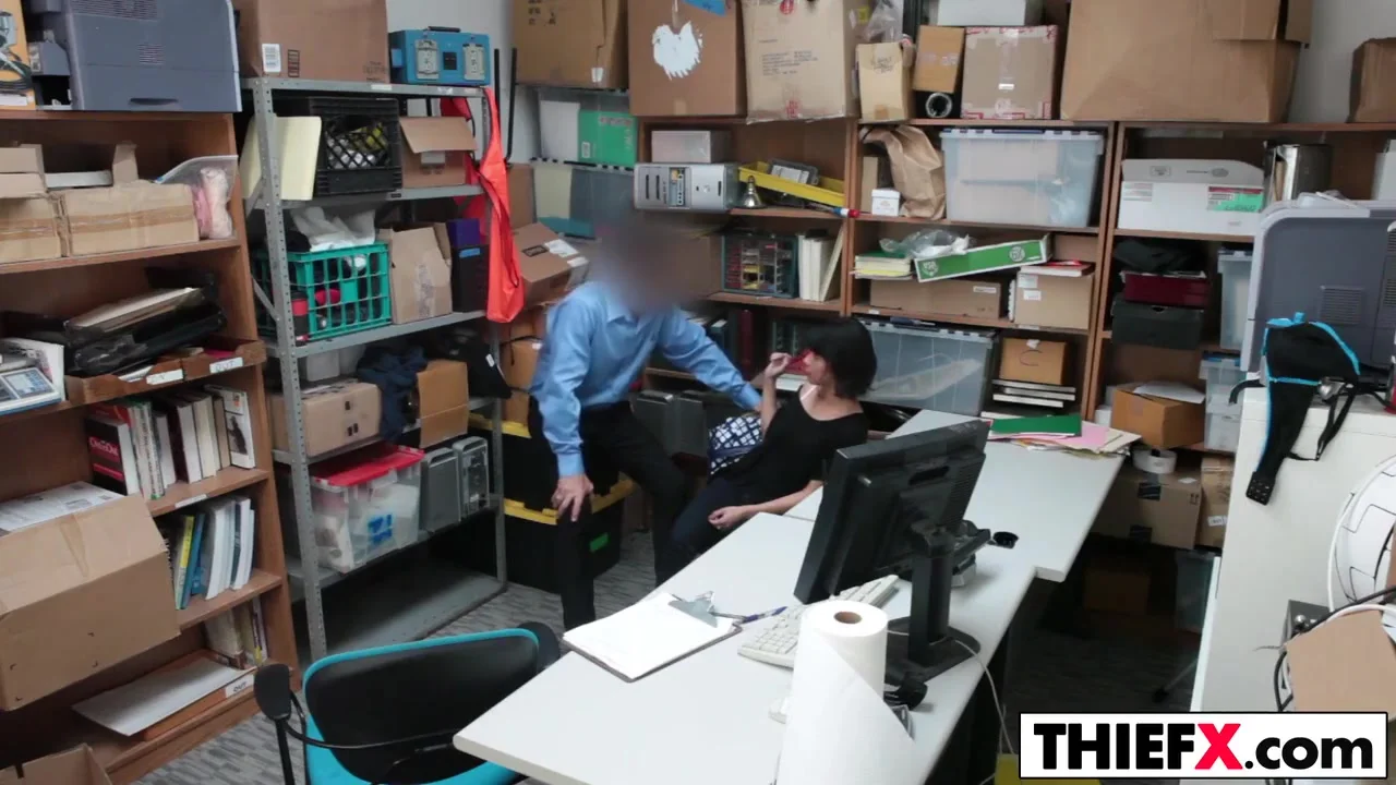 teen 18+ Thief Takes Officers Hard Dick