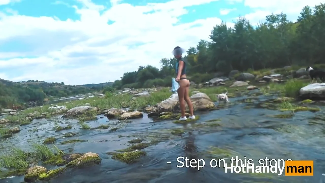 Dogs Walkout - 2 Hot Milf Jumping Over River Rapids For Get A Fuck (teaser)