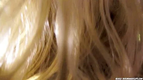 Conservative Office Worker To Volumptious Blonde Bimbo