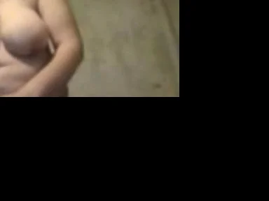 BBW Teen Standing Masturbation Tease