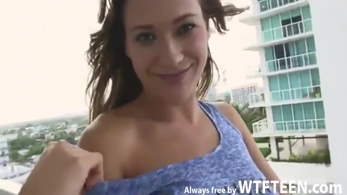 Skinny Ex Gf Gets Naked On The Balcony In Hot Public Porn Always Free By Wtfteen.com