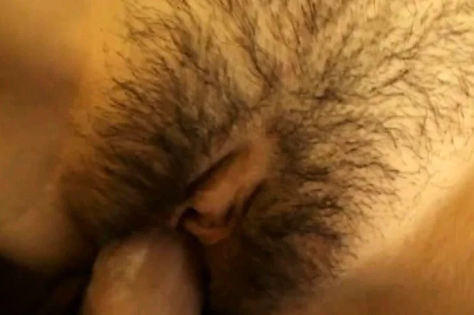 Jazmine Blythe is getting her hairy twat hammered while being filmed in POV
