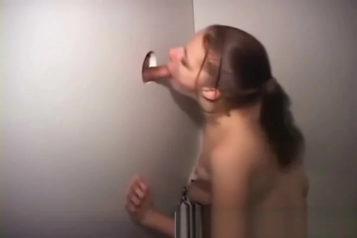 Cock sucking gloryhole slut