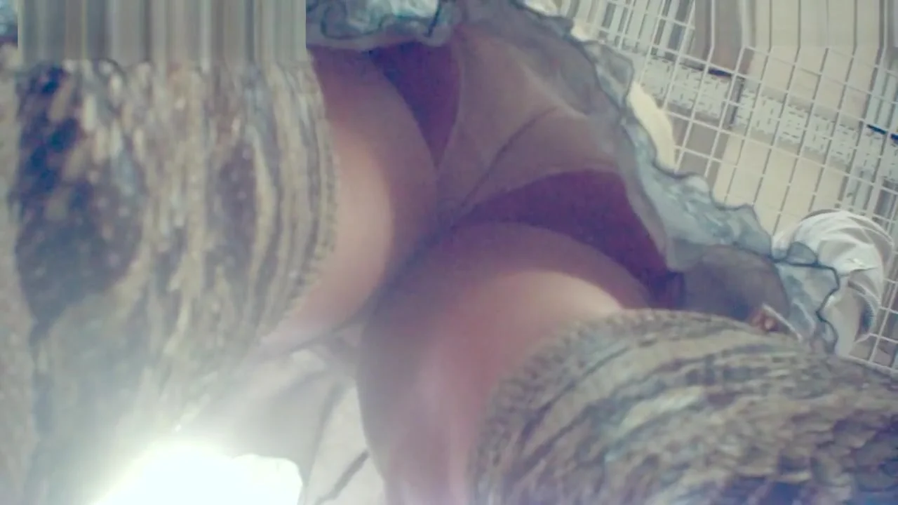 Lovely Blonde In Boots