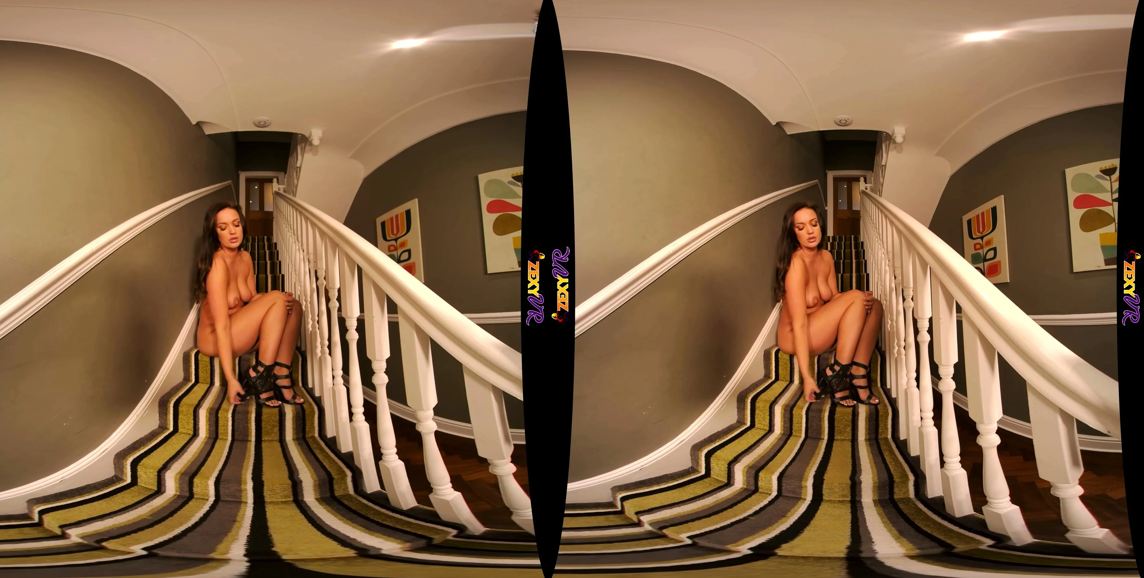 Real euro solo babe uses dildo to masturbate
