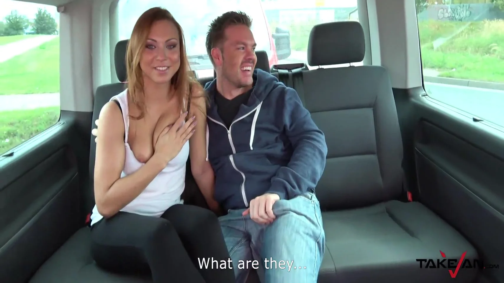 Lost Cute Babe Is Always Welcome In Fake Transport To Help 24 Min With Morgan Rodriguez