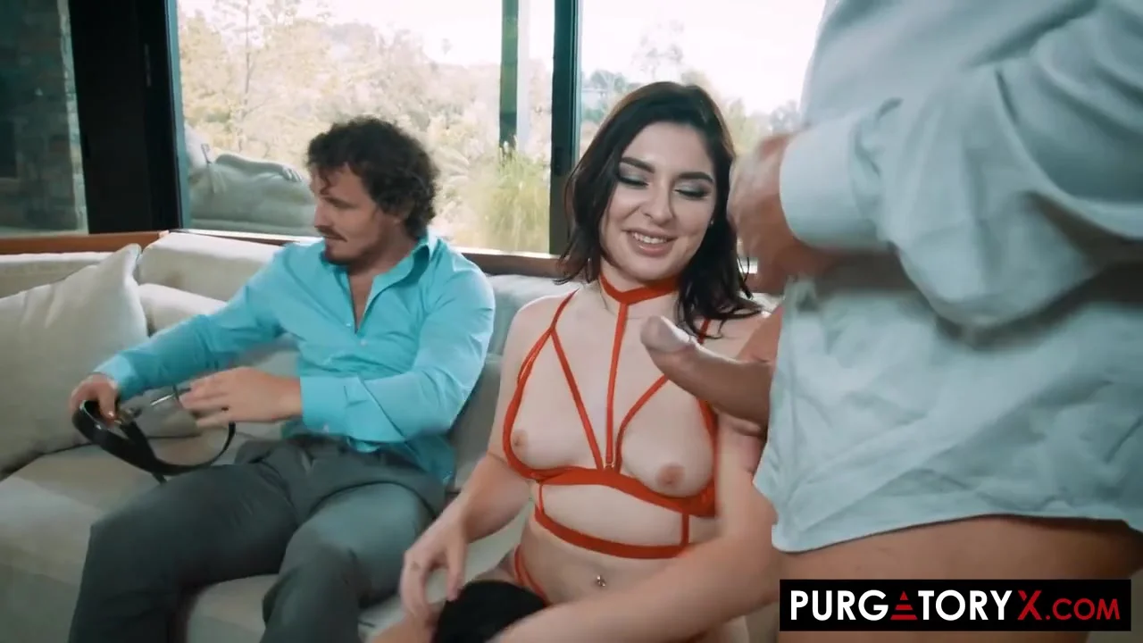 Horny Hotwife Fucks Her Husband And Two Of His Coworkers With Keira Croft