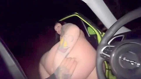 Marilyn Mayson Gets Fucked In A Car