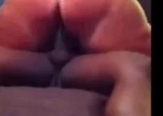 Big-Bottomed Amateur White Chick Rides BBC