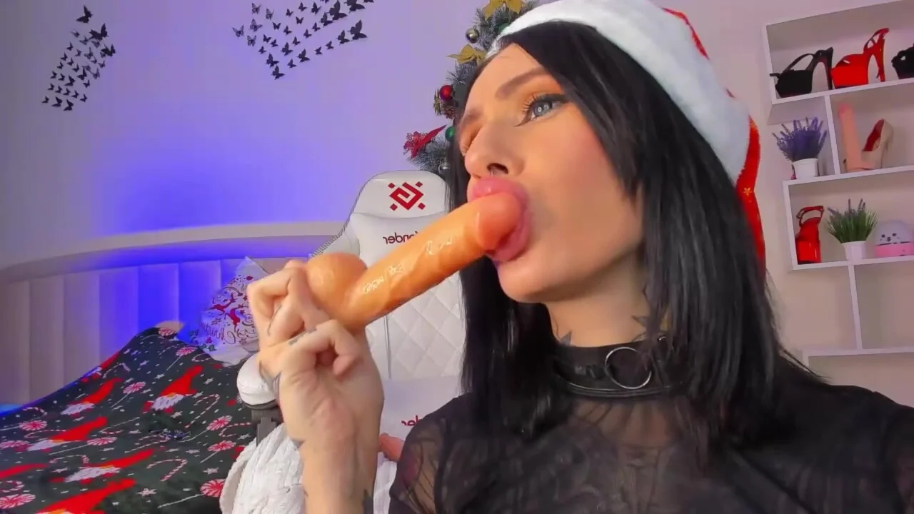 Santa babe blowjob so hot