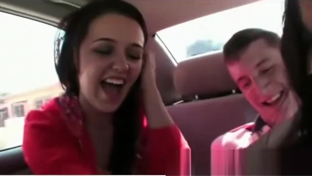 students 18+ share boys cock at a car