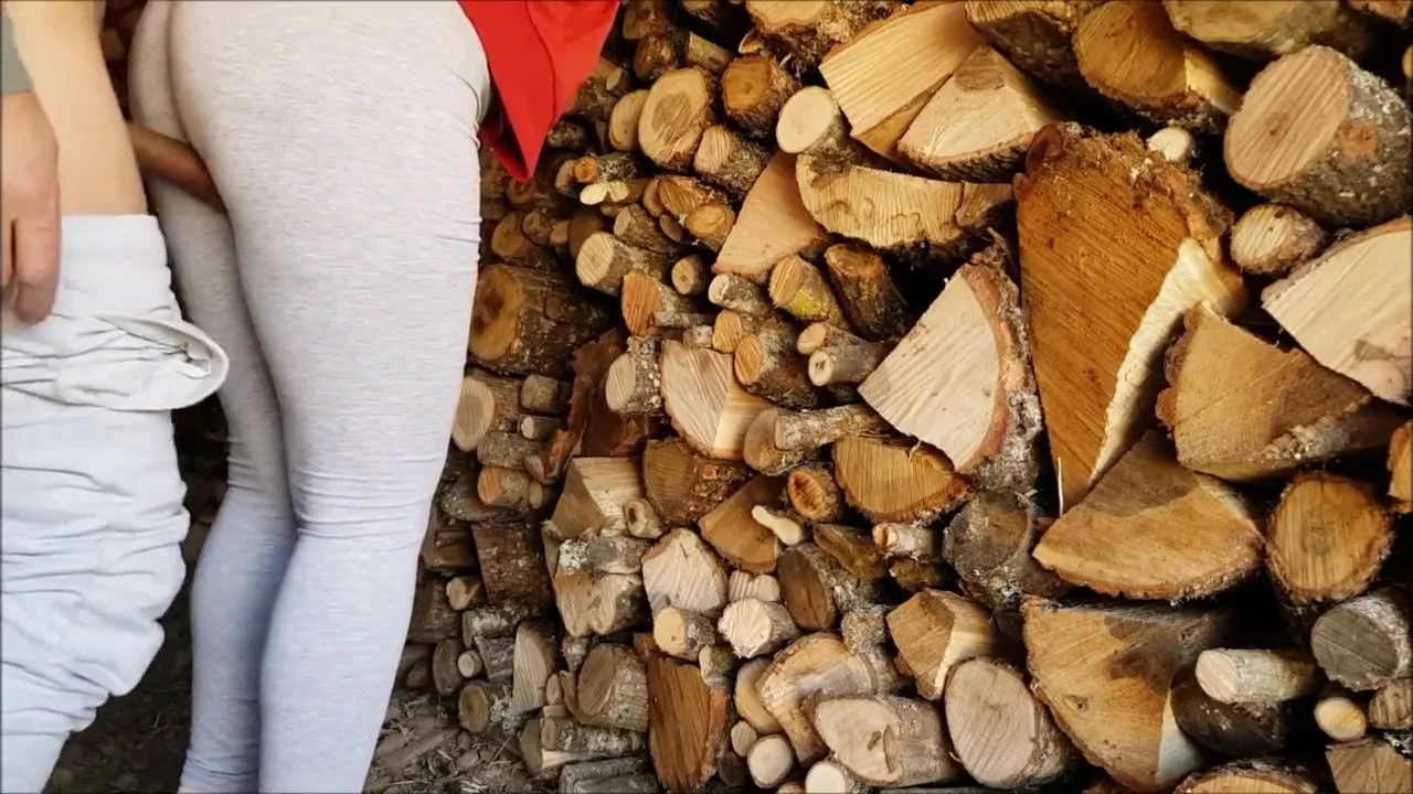 outdoors in the countryside almost caught, orgasm interrupted ... nooooo