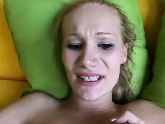 A pale babe gets her shaven pussy ravaged in a hot POV session