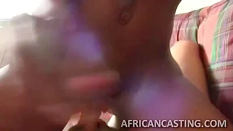 Sporty Ebony Taytana Works Out On A White Dick