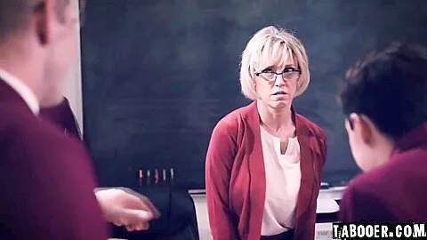 Outnumbered Teacher Dee Banged By A Group Of students 18+