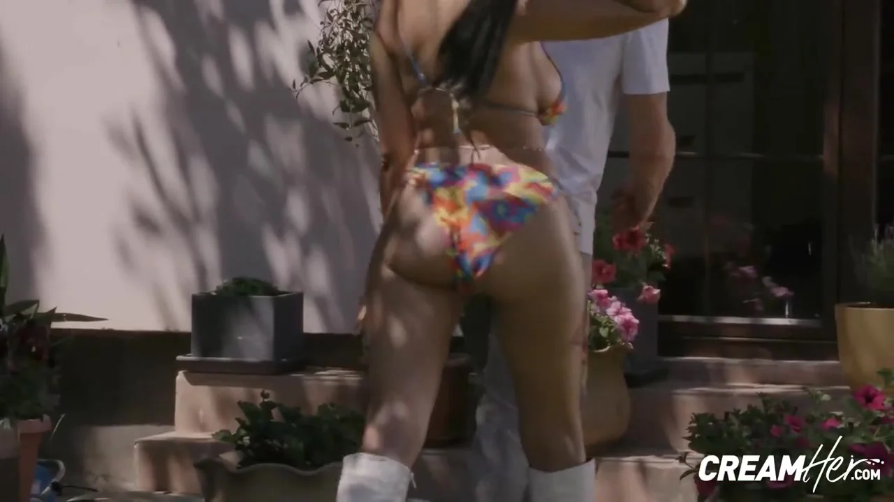 Big Tits Babe Katrina Moreno Ass Spanked While Drilling