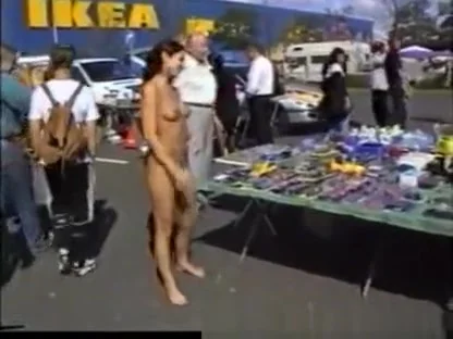 Naked At Flea Market