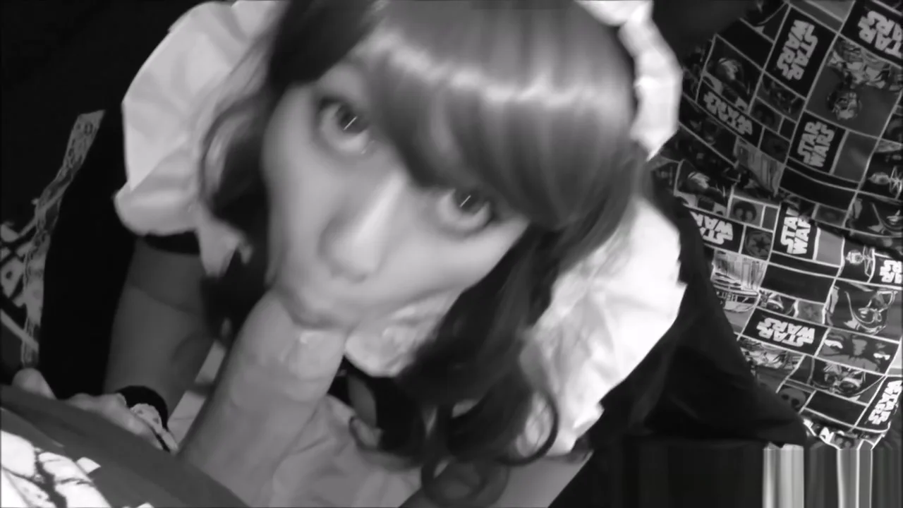 Maid Service. Cosplay Blowjob