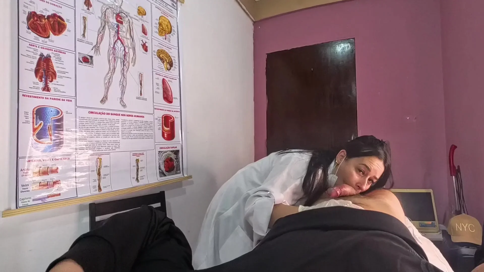 Verified Amateurs In Unexpected Erection In Front Of The Nurse