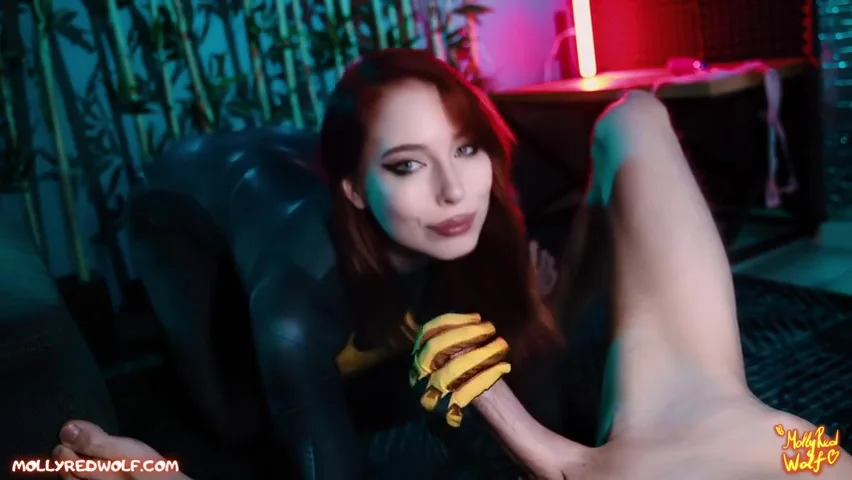 Caught A Panty Thief - Trailer - Femdom, Rimming, Pmv With Molly Redwolf And Bat Girl