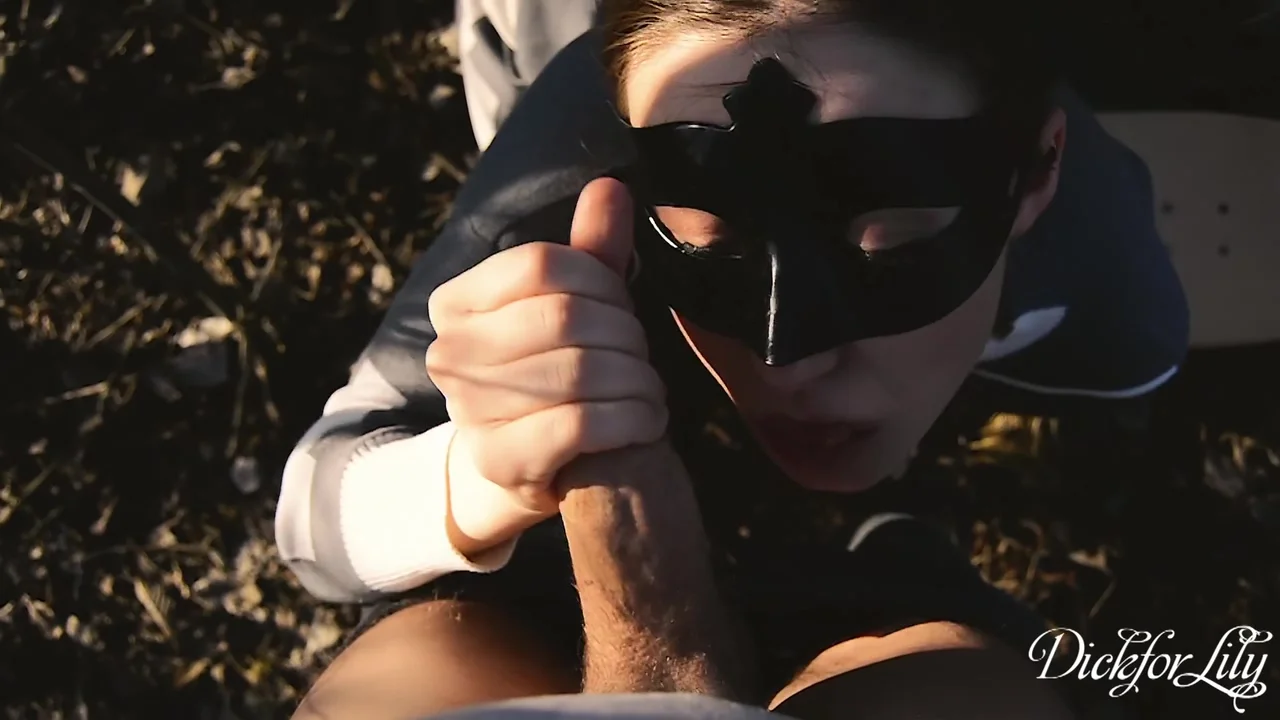 Mysterious Masked Girl Gave Me A Blowjob - Dick For Lily