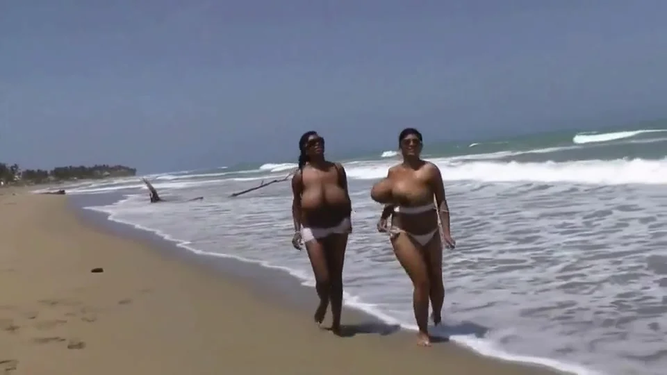 Brazilian Busty Babes Flashing Their Tits