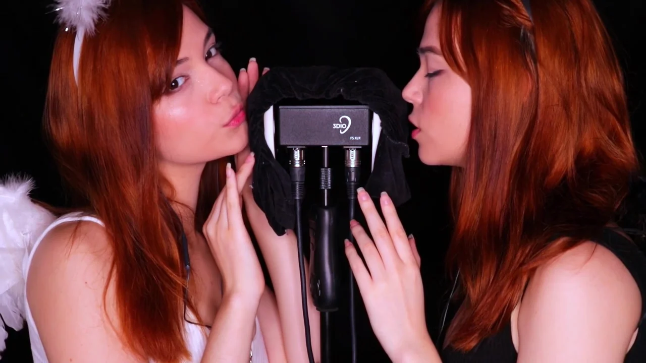 Maimy Asmr - Fake twin Angels Cleaning Your Ears