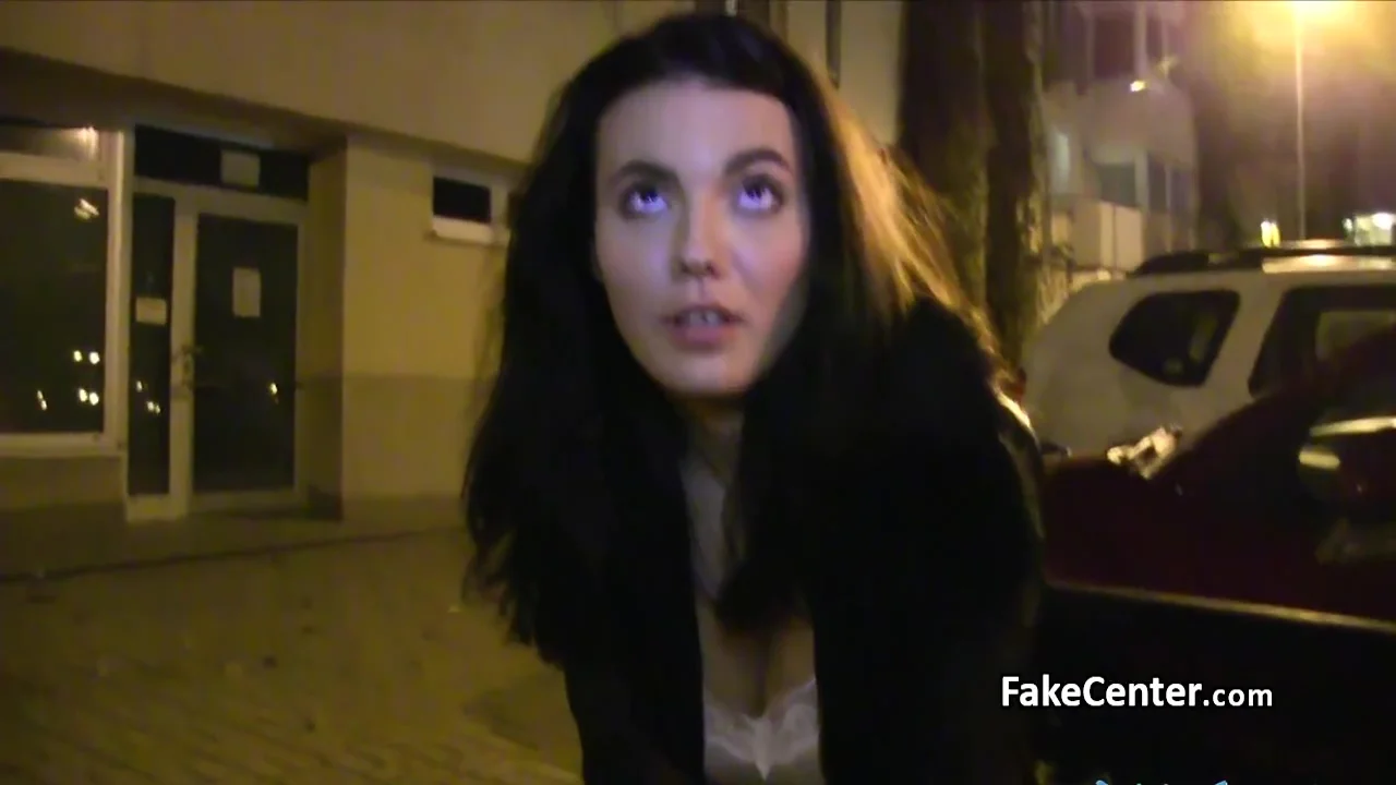Czech Slut Fucked In The Dark Outdoors