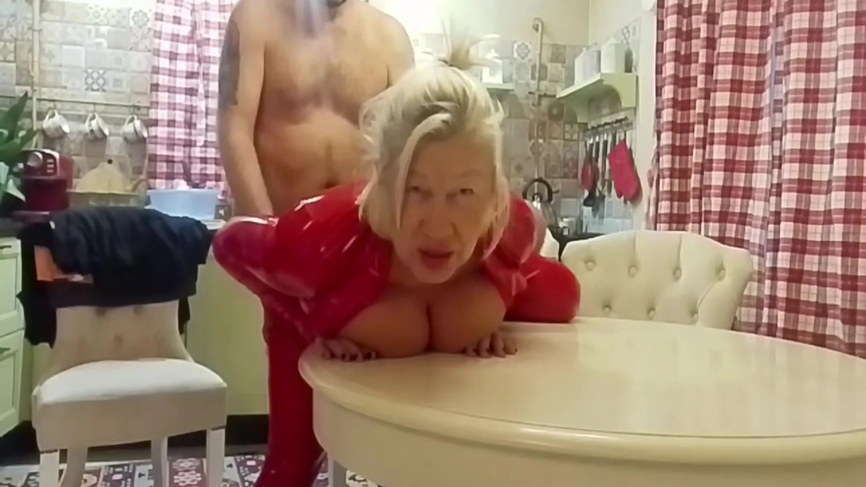 Fucked My Stepmom In The Ass On The Kitchen Table