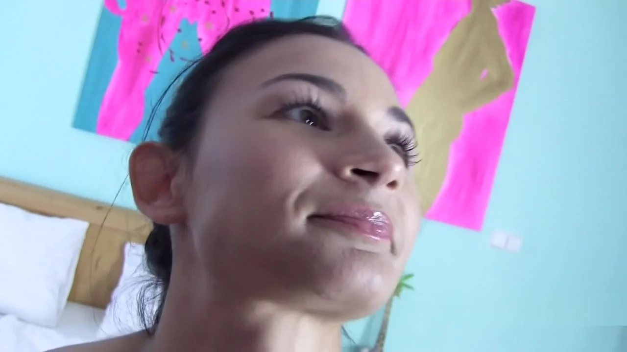 Hairy dude fucks babe from public