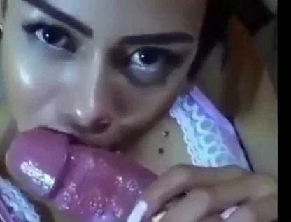 Sucking and Swallowing Big Cock at Home