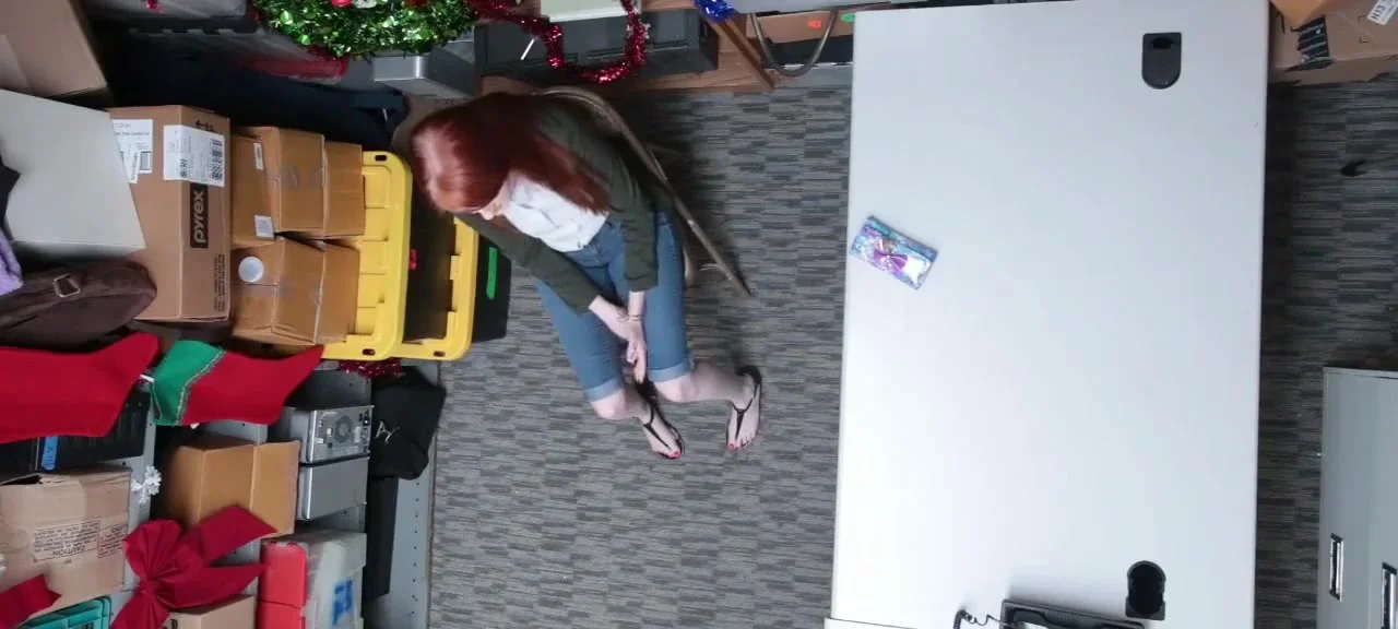 Cute Redhead Fucked For Stealing Electronics From Mall 7 Min